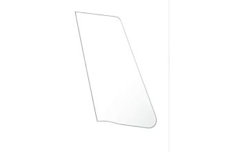 German quality clear cab door 1/4 light glass
