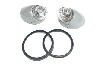 German quality complete bullet indicator units clear lenses