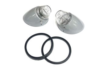 German quality complete bullet indicator units clear Hella lenses