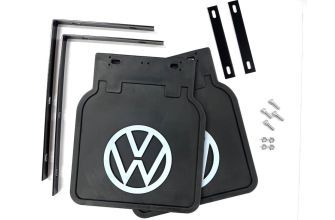 Black mudflap set