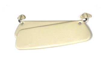 German quality sunvisors in off white Bus