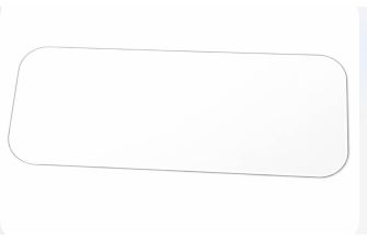 German quality pick up and crew cab rear window glass