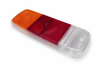 German quality amber red and white rear lens