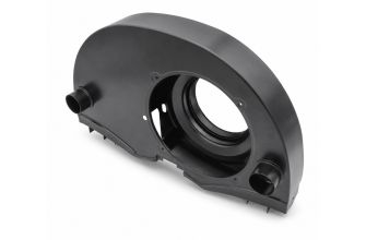 Fan Shroud with Air Outlets Twin Port Black