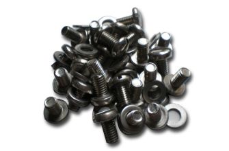 Stainless steel tinware screws set of 34