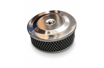 Pancake air filter chrome/foam1600cc
