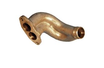 Genuine VW twin port manifold end 1600cc Right