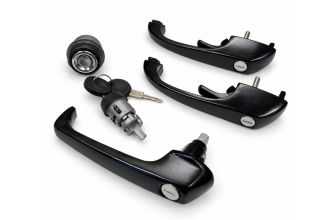 Complete lock & handle set with ignition on one set of keys T25